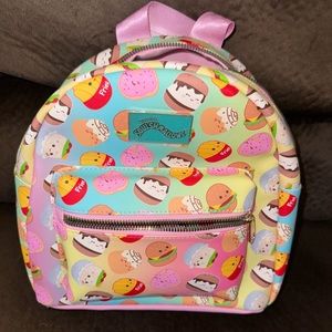 Brand new without tags Claire’s exclusive squishmallows mini backpack